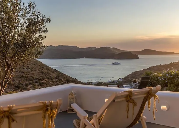 Milos Sunset Delux Lejlighed Trypití